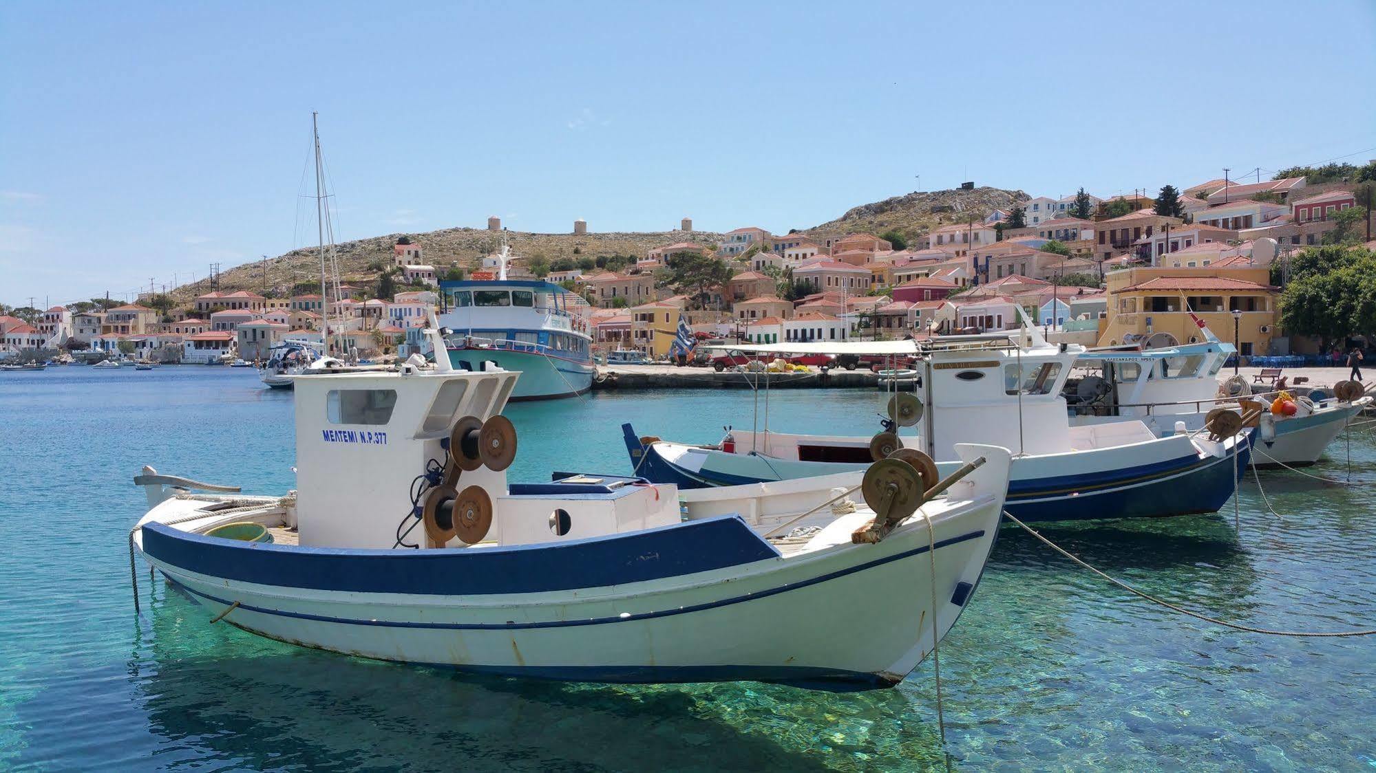 Aegean View Villas Chalki Town Exteriér fotografie